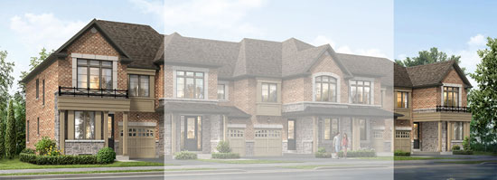 Highland END, Elevation B_BLOCK-88